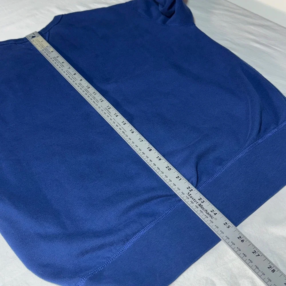 Polo Ralph Lauren Crewneck Sweatshirt Mens M Royal Blue w/ Green Pony Longsleeve